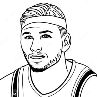 Luka Doncic Fargeleggingsark 40968-33928