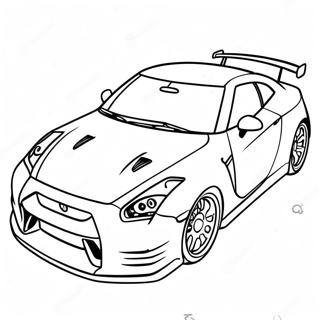 Gtr R35 Fargeleggingsark 41489-34432