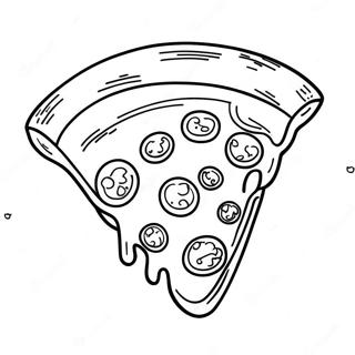 Ostete Pizzastykke Fargeleggingsark 42161-34961