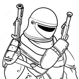 Tachanka I Aksjon Fargeleggingsark 42241-35021