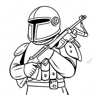 Tachanka I Aksjon Fargeleggingsark 42241-35024