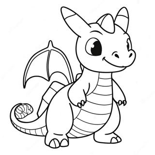 Dragonite Fargeleggingsark