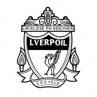 Liverpool Logo Fargeleggingsark 42370-35309