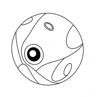 Pokeball Fargeleggingsark 4250-3427