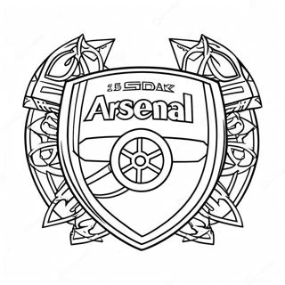 Arsenal Fargeleggingsark