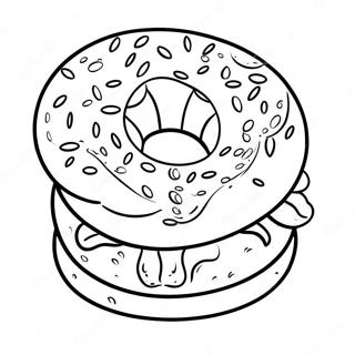 Bagel Fargeleggingsark 43582-36263