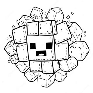 Minecraft Tnt Fargeleggingsark