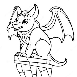 Gargoyle Fargeleggingsark 44132-36697