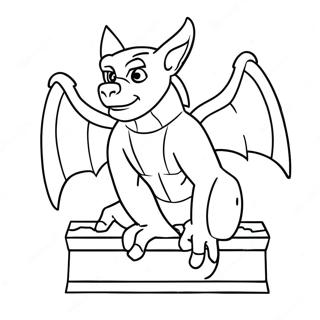 Gargoyle Fargeleggingsark 44132-36698