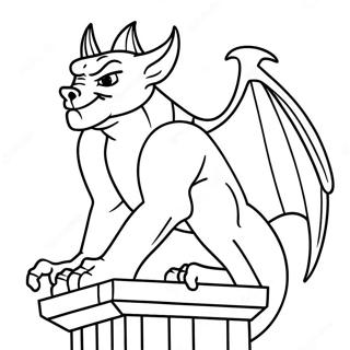 Gargoyle Fargeleggingsark 44132-36699