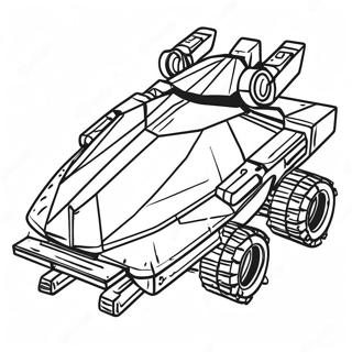 Fierce Battlebots I Aksjon Fargeleggingsark 44283-36832