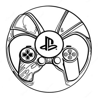 Playstation Fargeleggingsark