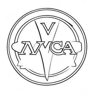 Ymca Logo Fargeleggingsark 45062-37447