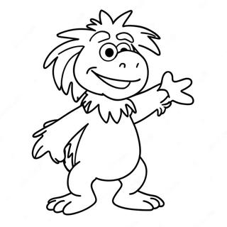 Gobo The Fraggle Utforskende Fargeleggingsark 45544-37830