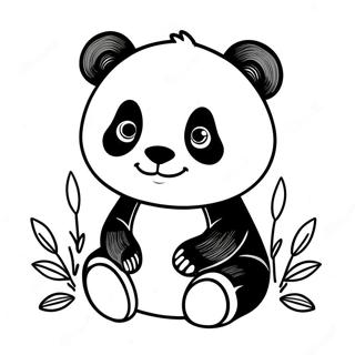 Baby Panda Fargeleggingsark 45813-38163