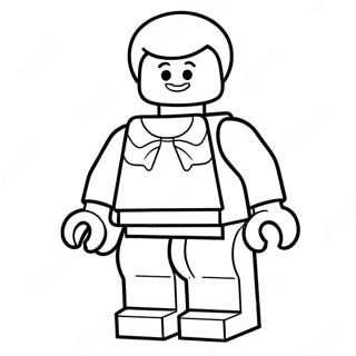 Morsom Lego Minifigur Fargeleggingsark 46324-38583