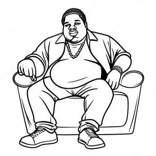 Biggie Smalls Fargeleggingsark 47824-39767