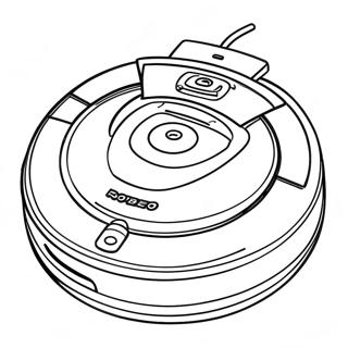 Roomba Rengjoringsrobot Fargeleggingsark 48254-40106