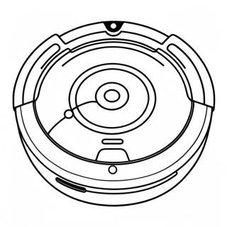 Roomba Rengjoringsrobot Fargeleggingsark 48254-40107