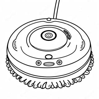 Sot Roomba Med Smilende Ansikt Fargeleggingsark 48255-40114