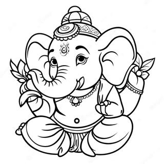 Ganesha Fargeleggingsark