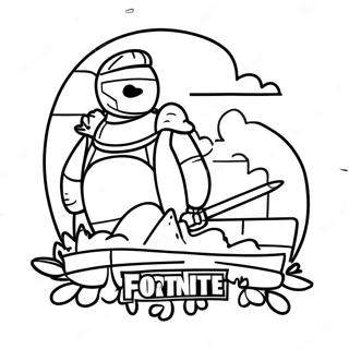 Fortnite Kapittel 2 Sesong 2 Logo Fargeleggingsark 49954-41663