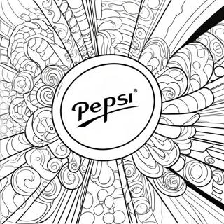 Pepsi Logo Fargeleggingsark 50254-41914