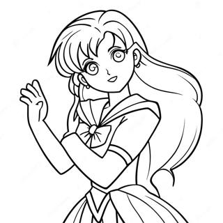 Sailor Venus I Aksjon Fargeleggingsark 50265-41905