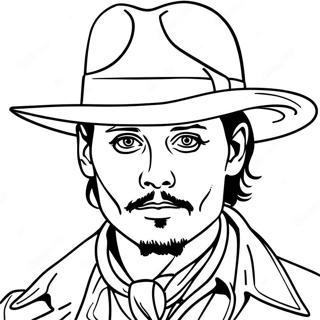 Johnny Depp Fargeleggingsark 50954-42440