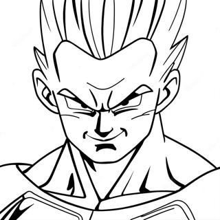 Majin Vegeta Fargeleggingsark 52155-43403