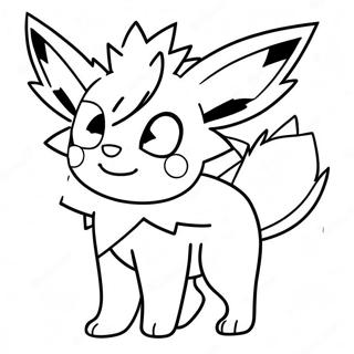 Jolteon Fargeleggingsark