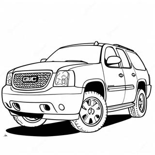 Gmc Yukon Fargeleggingsark