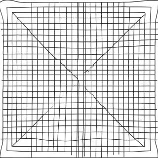 Morsom Koordinatgrid Fargeleggingsark 53027-44089