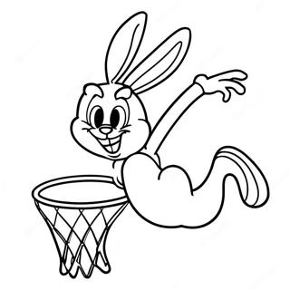 Bugs Bunny Dunker Fargeleggingsark 532-428