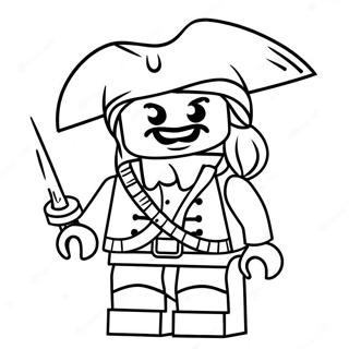 Lego Piratkaptein Fargeleggingsark 53629-44545