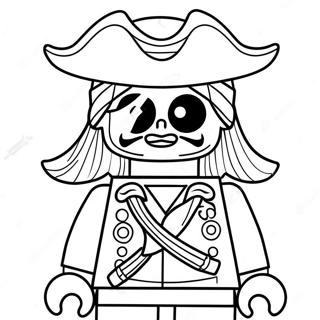 Lego Piratkaptein Fargeleggingsark 53629-44547