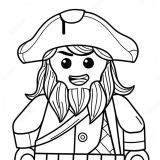 Lego Piratkaptein Fargeleggingsark 53629-44548