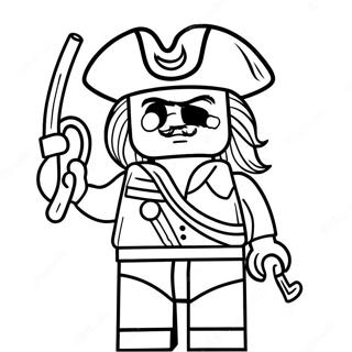 Lego Piratkaptein Fargeleggingsark 53629-44701