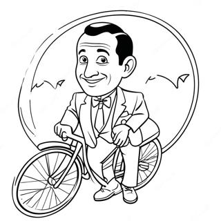 Pee Wee Herman Fargeleggingsark