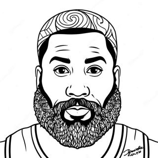 James Harden Fargeleggingsark