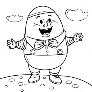 Fargerik Humpty Dumpty Fargeleggingsark 54762-45581