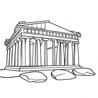 Parthenon Fargeleggingsark 54821-45614