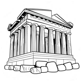 Parthenon Fargeleggingsark 54821-45615