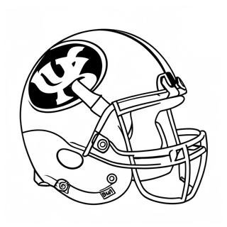 Byu Fotball Logo Fargeleggingsark 55101-45832