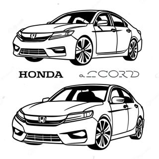 Honda Accord Fargeleggingsark 56051-46599