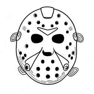 Jason Voorhees Fargeleggingsark