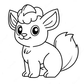 Vulpix Fargeleggingsark 56251-46760