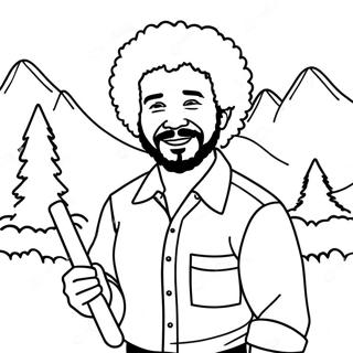 Bob Ross Fargeleggingsark 56931-47303