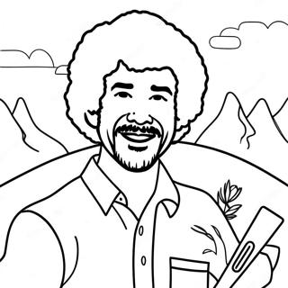 Bob Ross Fargeleggingsark 56931-47304