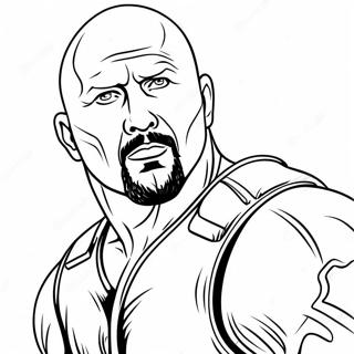 Stone Cold Steve Austin Fargeleggingsark 58134-48314